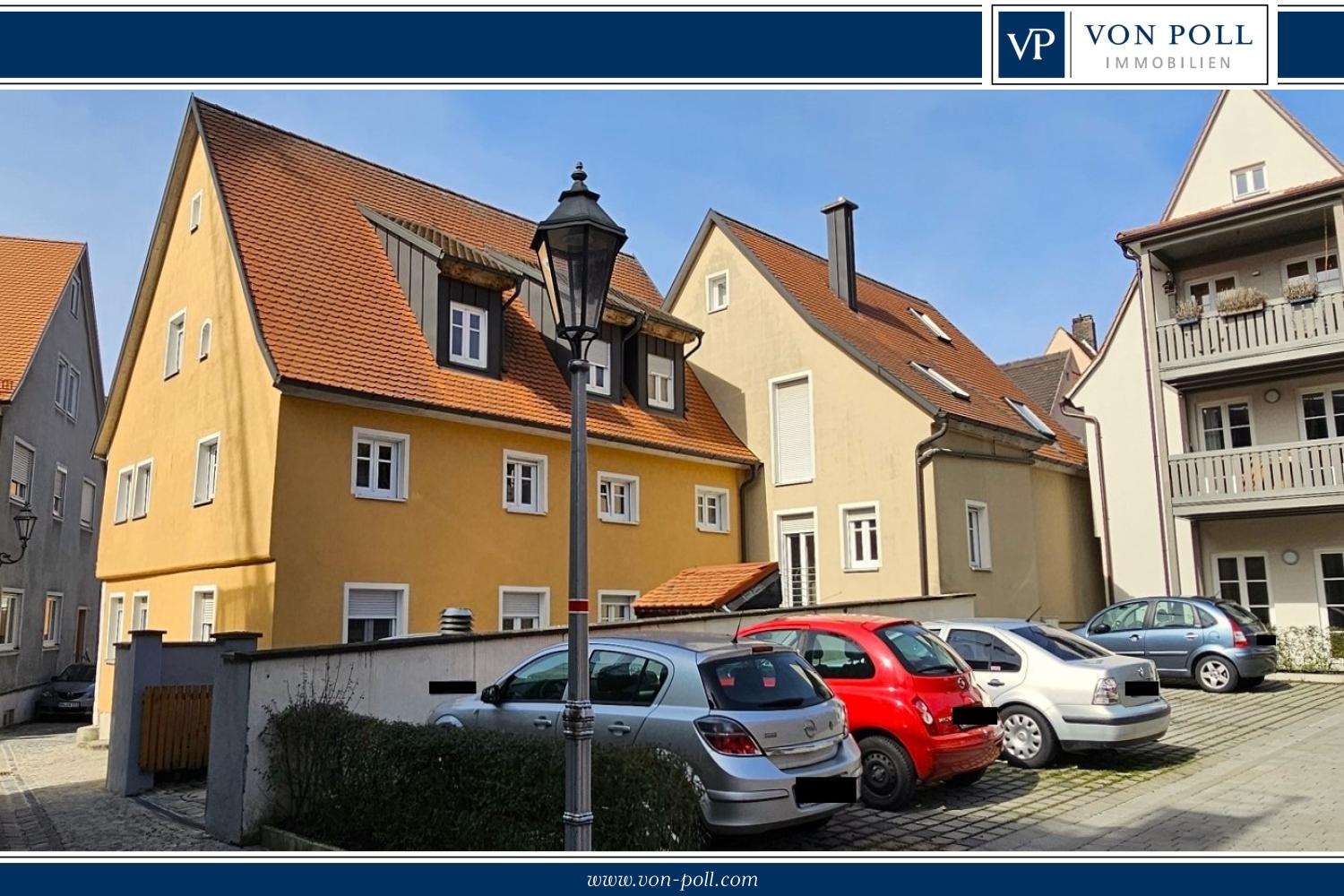Attraktives Mehrfamilienhaus mit Garagen/Stellplatz, voll vermietet, im Herzen der Altstadt!