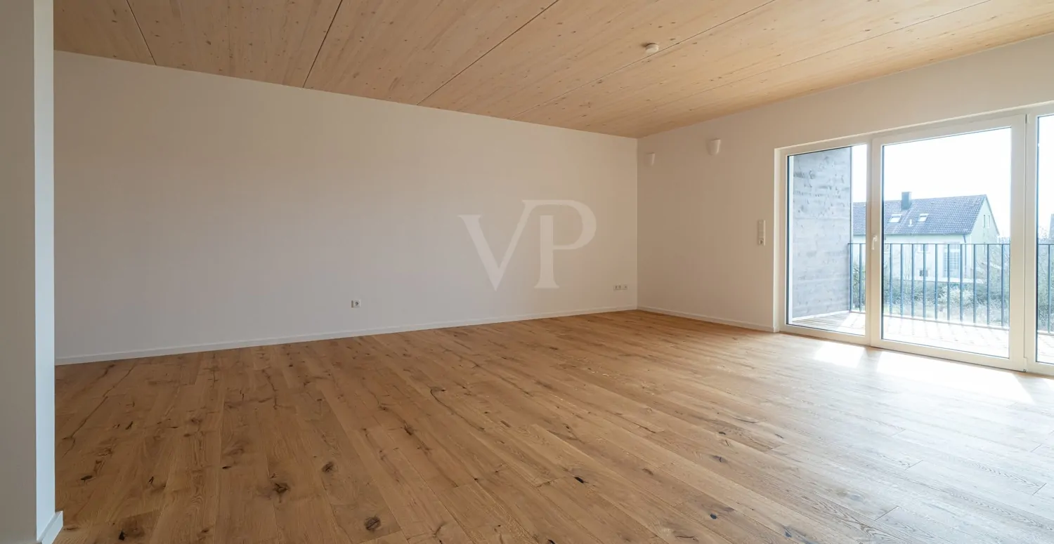 Wohn-/Ess- und Kochbereich