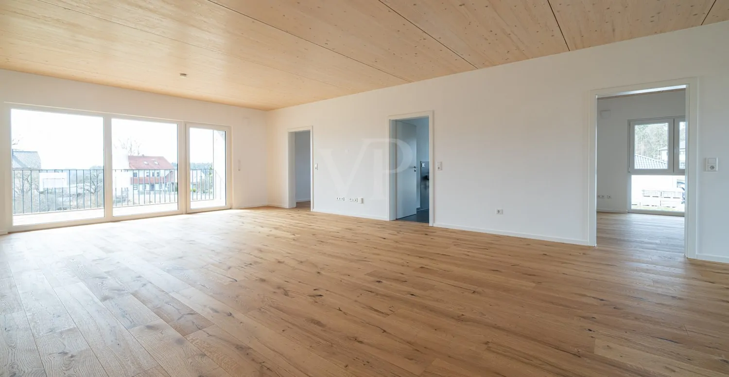 Wohn-/Ess- und Kochbereich