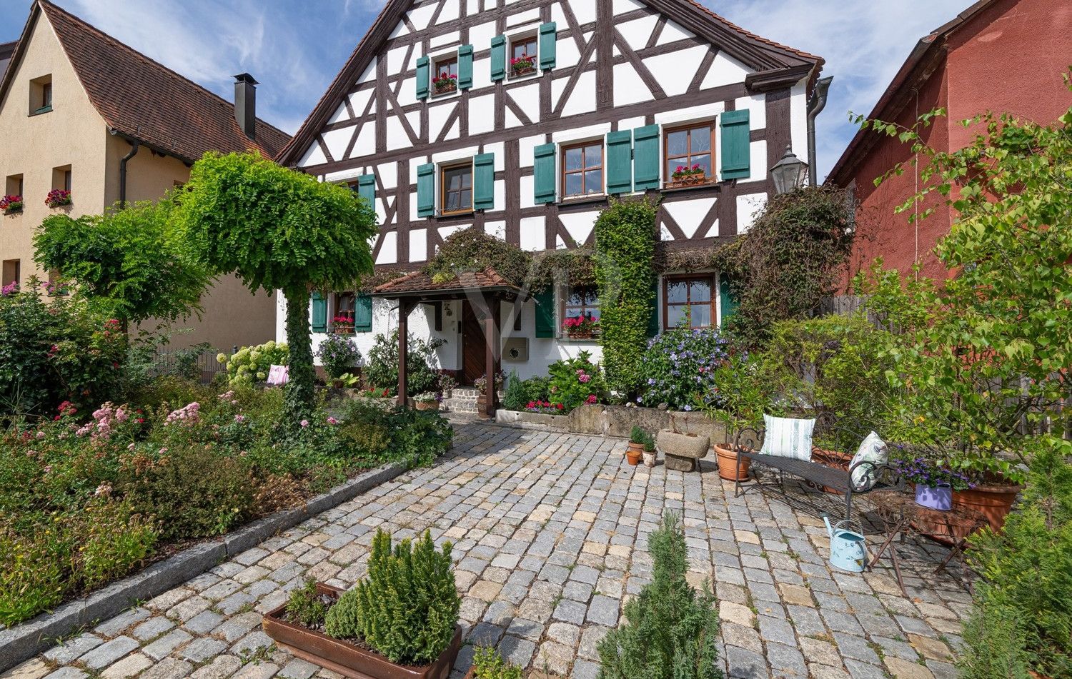 Außenansicht Hauseingang