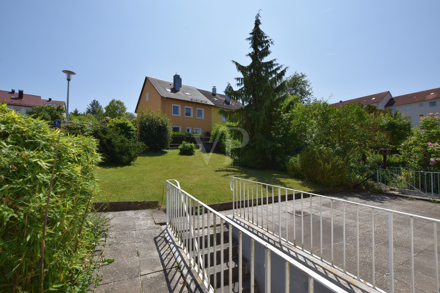 Garten, Kellerabgang Terrasse EG