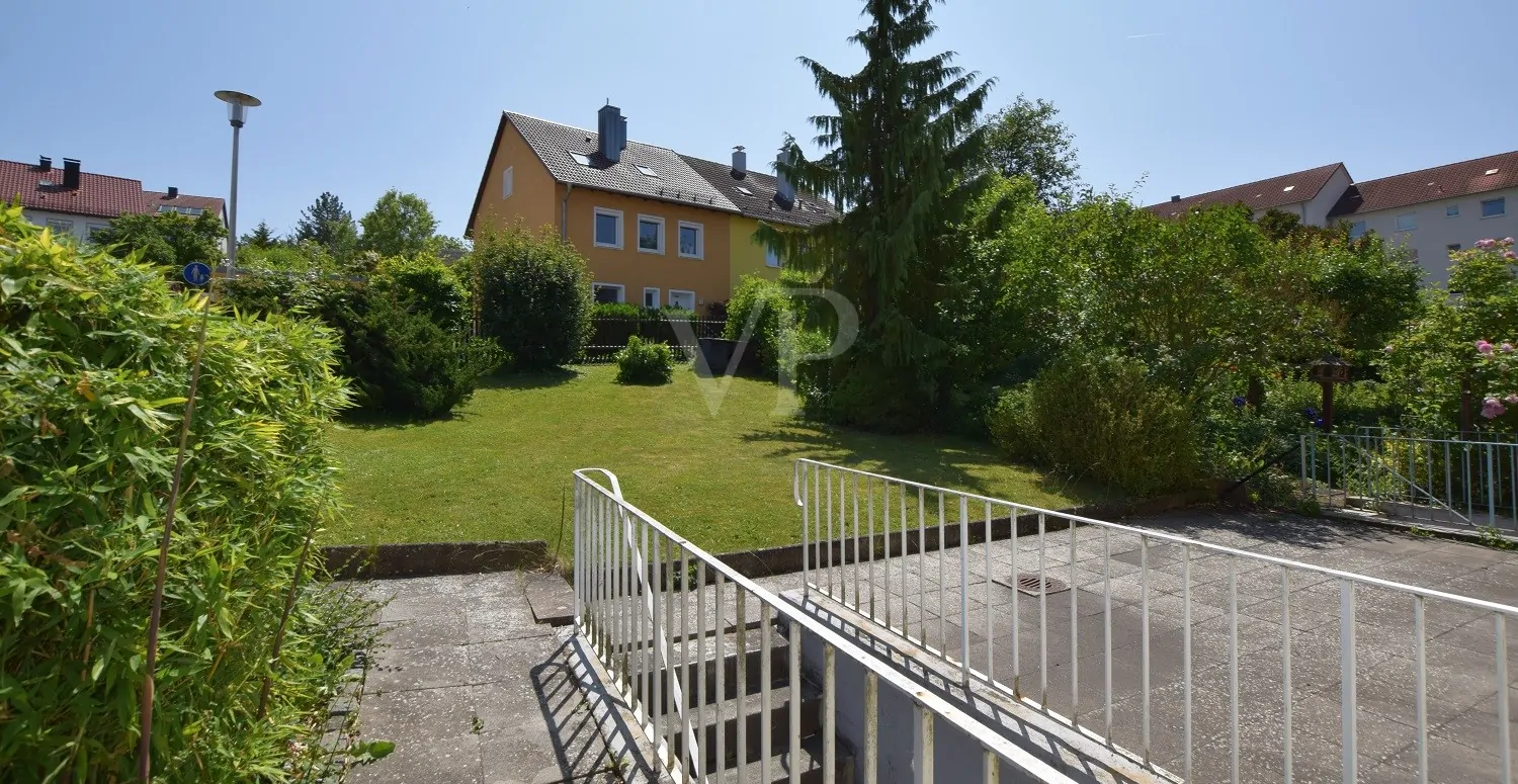 Garten, Kellerabgang Terrasse EG