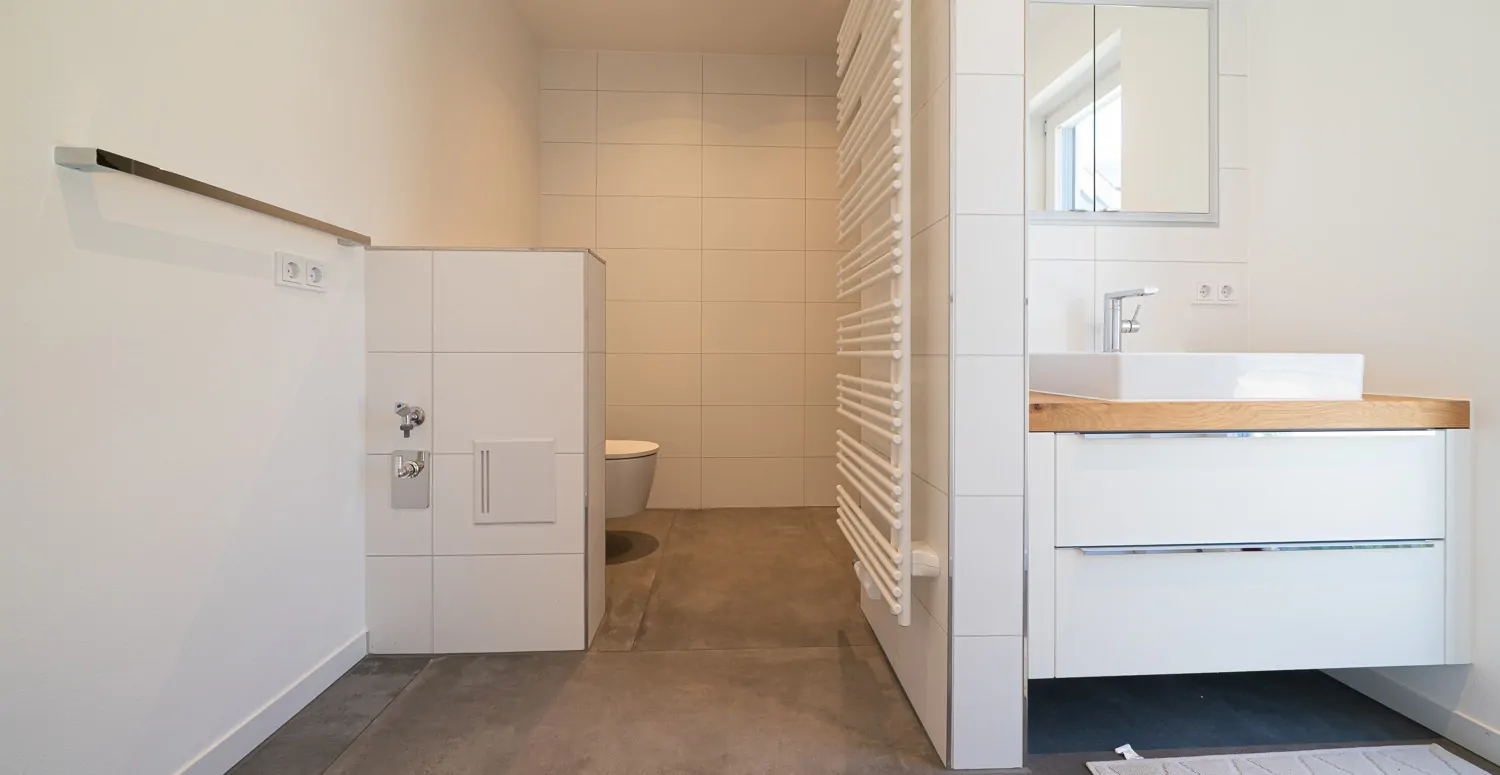 Einliegerwohnung Badezimmer