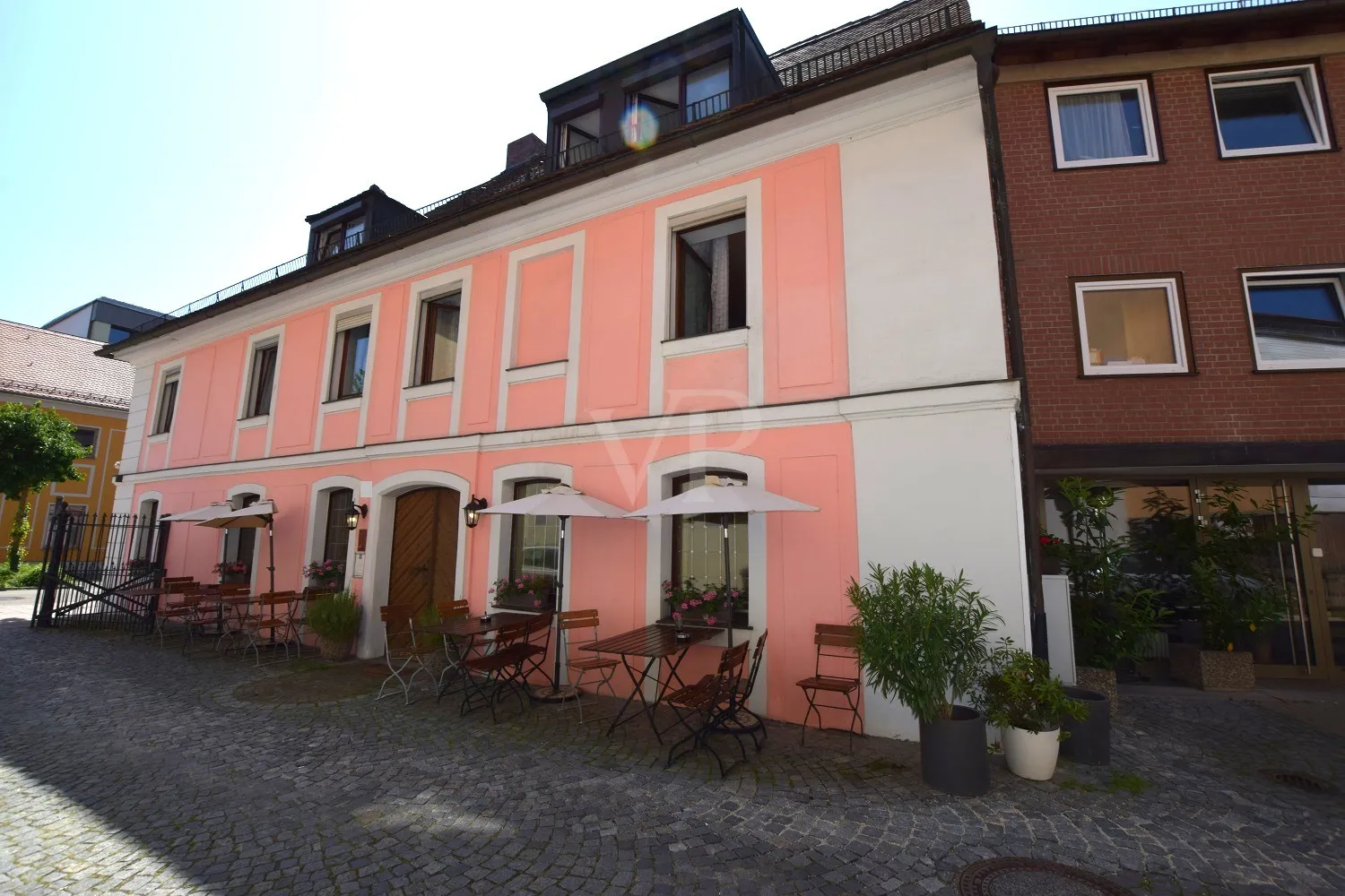 Hof - Eingang