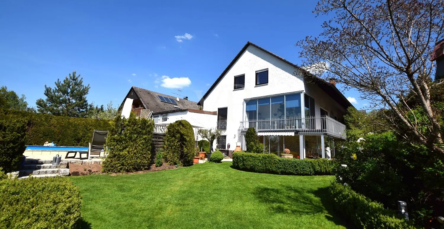 Gartenansicht Westen