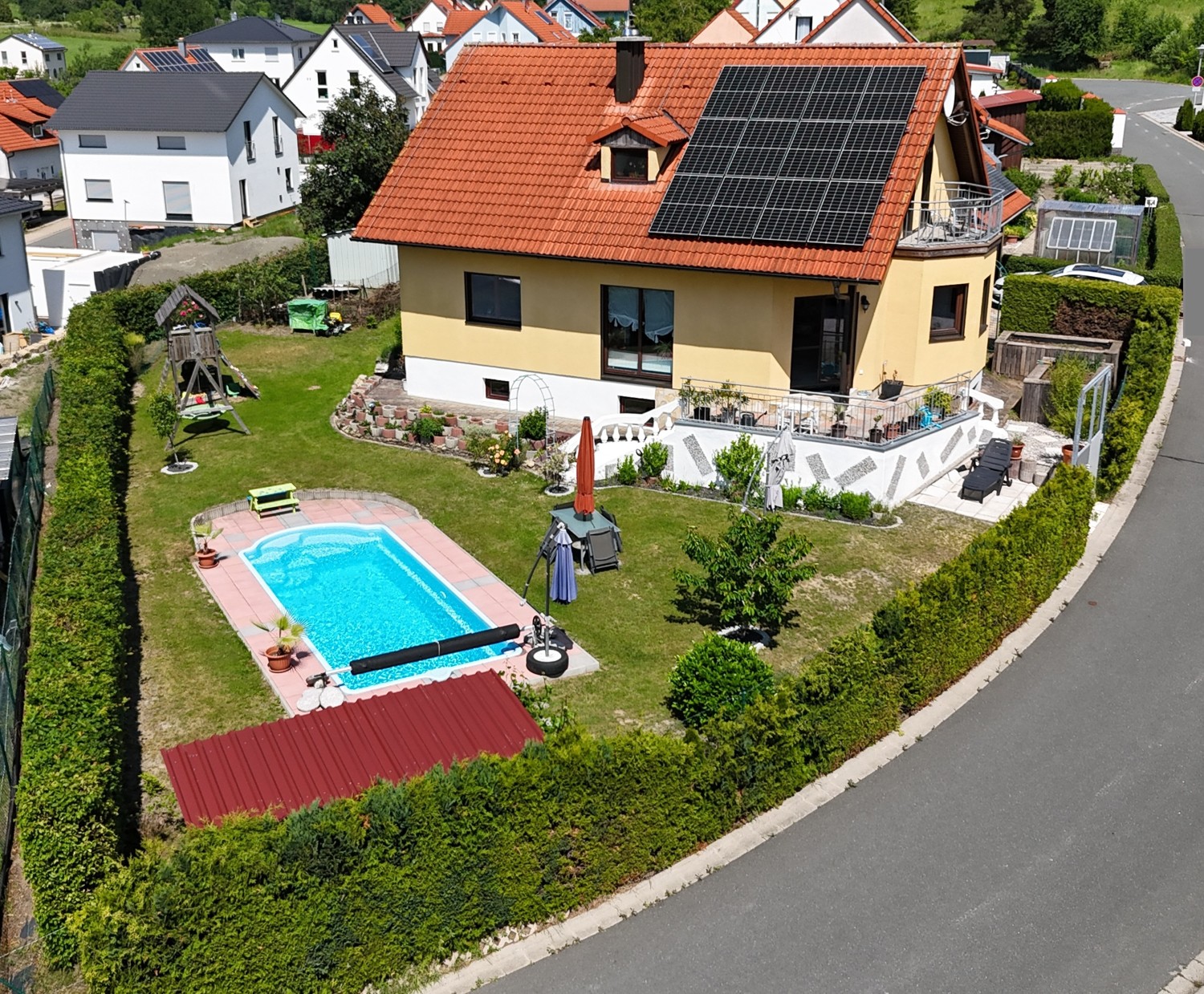 Ansicht von oben