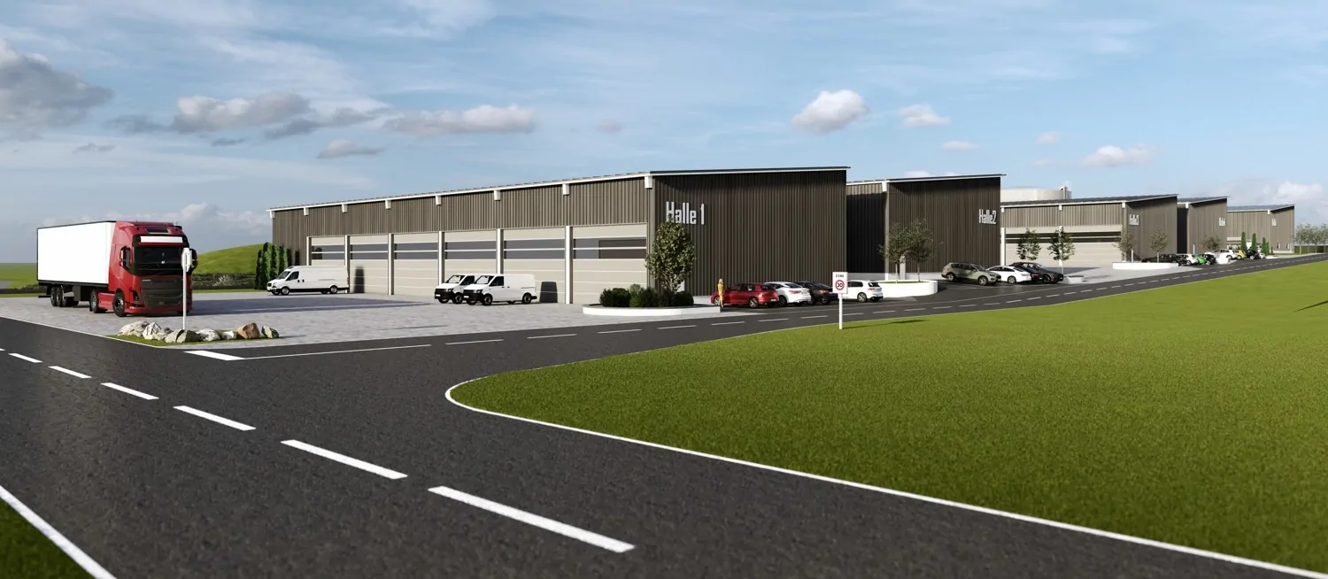 Repräsentative Gewerbehallen mit viel Fläche und einigen Highlights!
