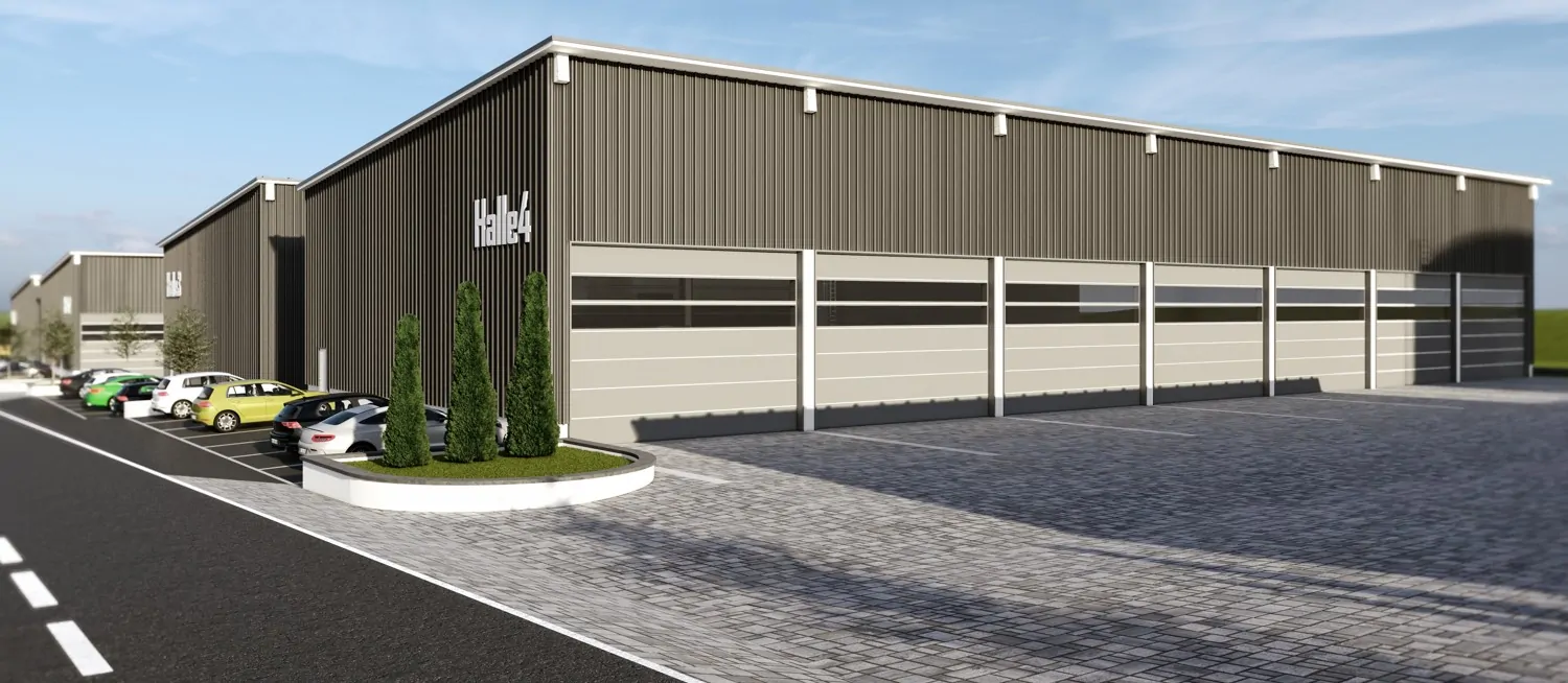 Repräsentative Gewerbehallen mit viel Fläche und einigen Highlights!