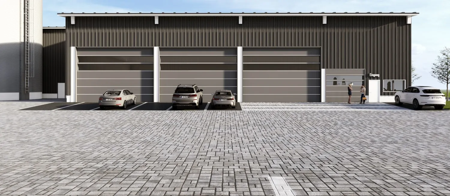 Repräsentative Gewerbehallen mit viel Fläche und einigen Highlights!
