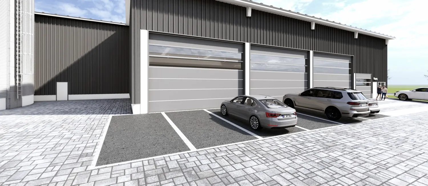 Repräsentative Gewerbehallen mit viel Fläche und einigen Highlights!
