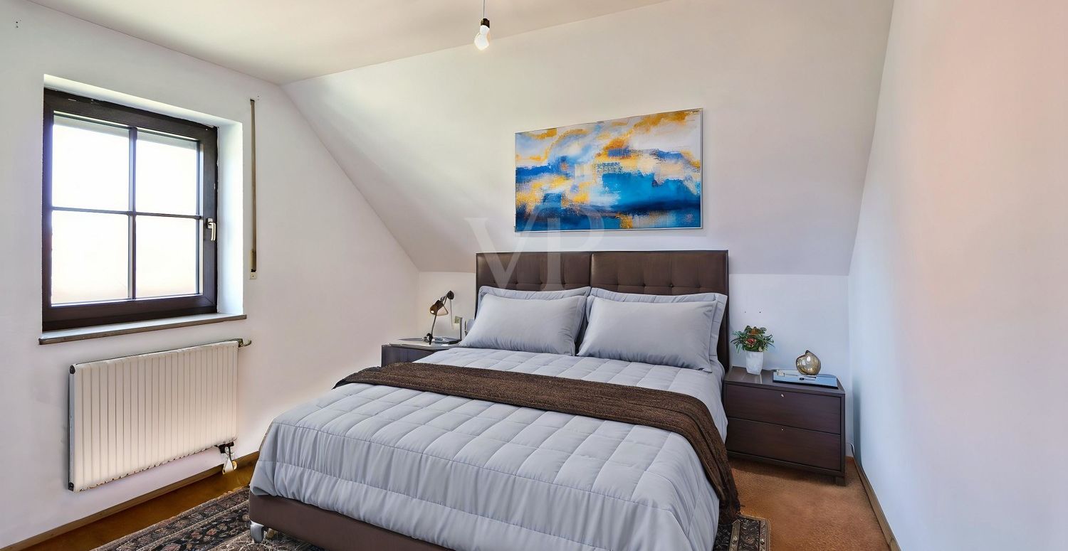 Schlafzimmer DG gestaged