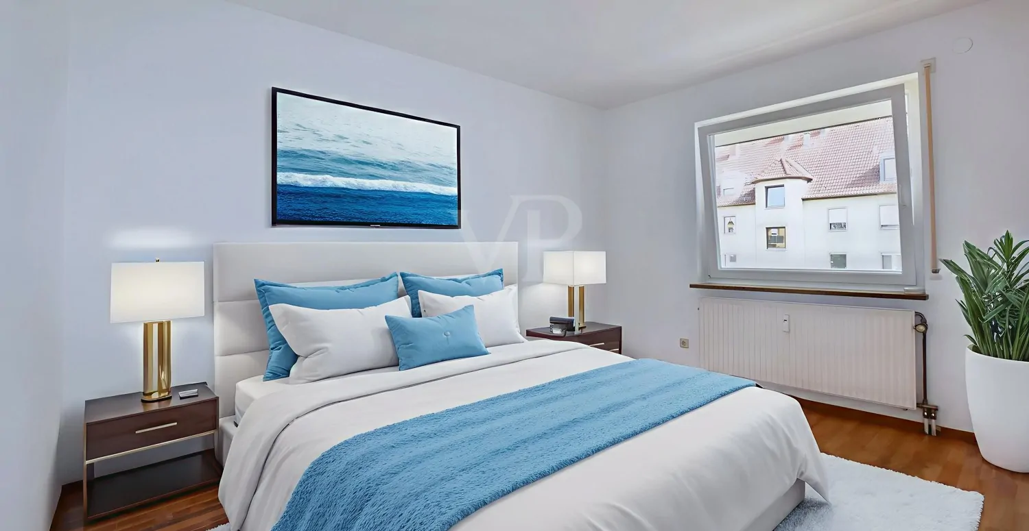 Schlafzimmer gestaltet