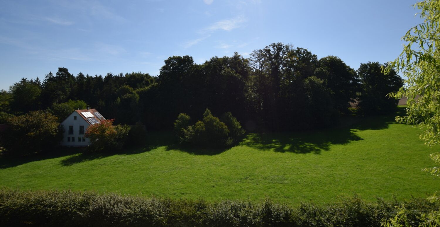Blick vom Balkon