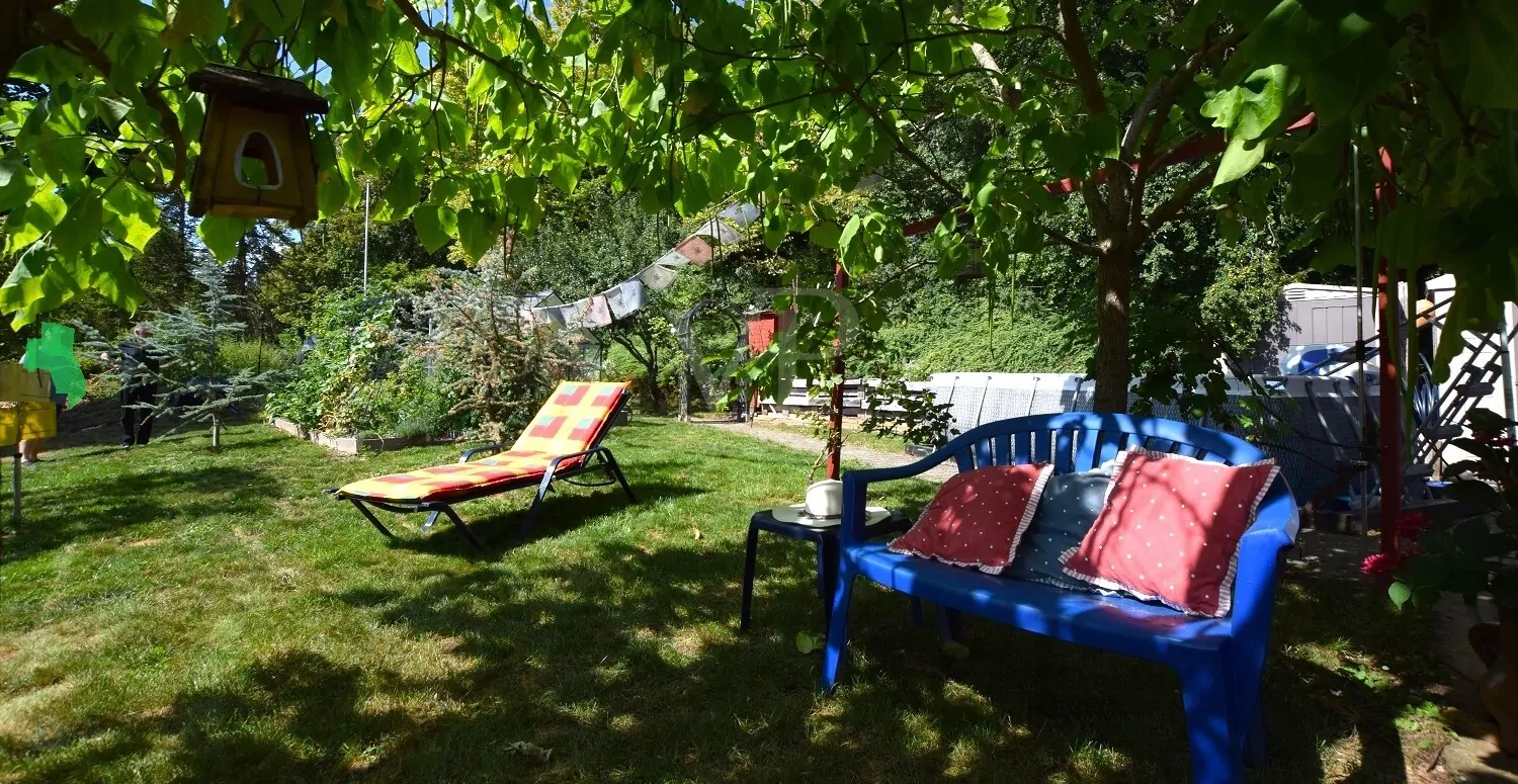 lauschiger Sitzplatz