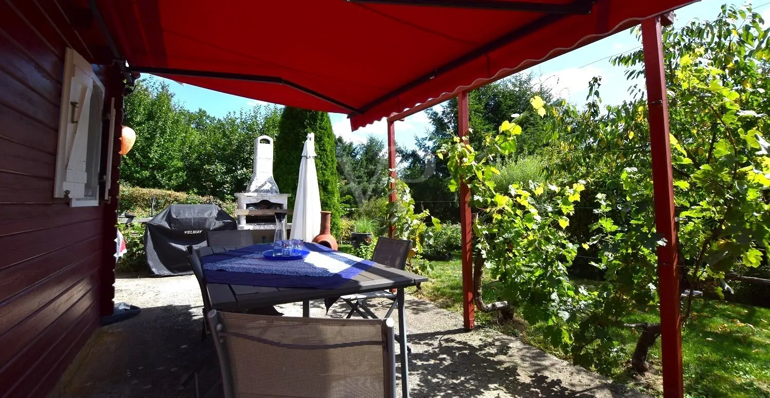 Terrasse mit Markise