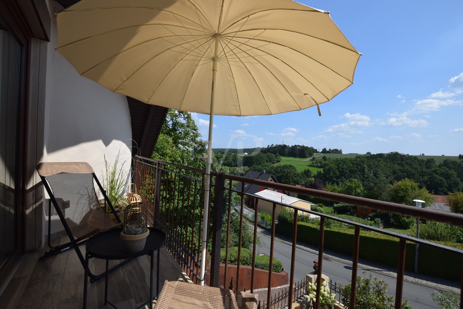 Balkon mit Ausblick