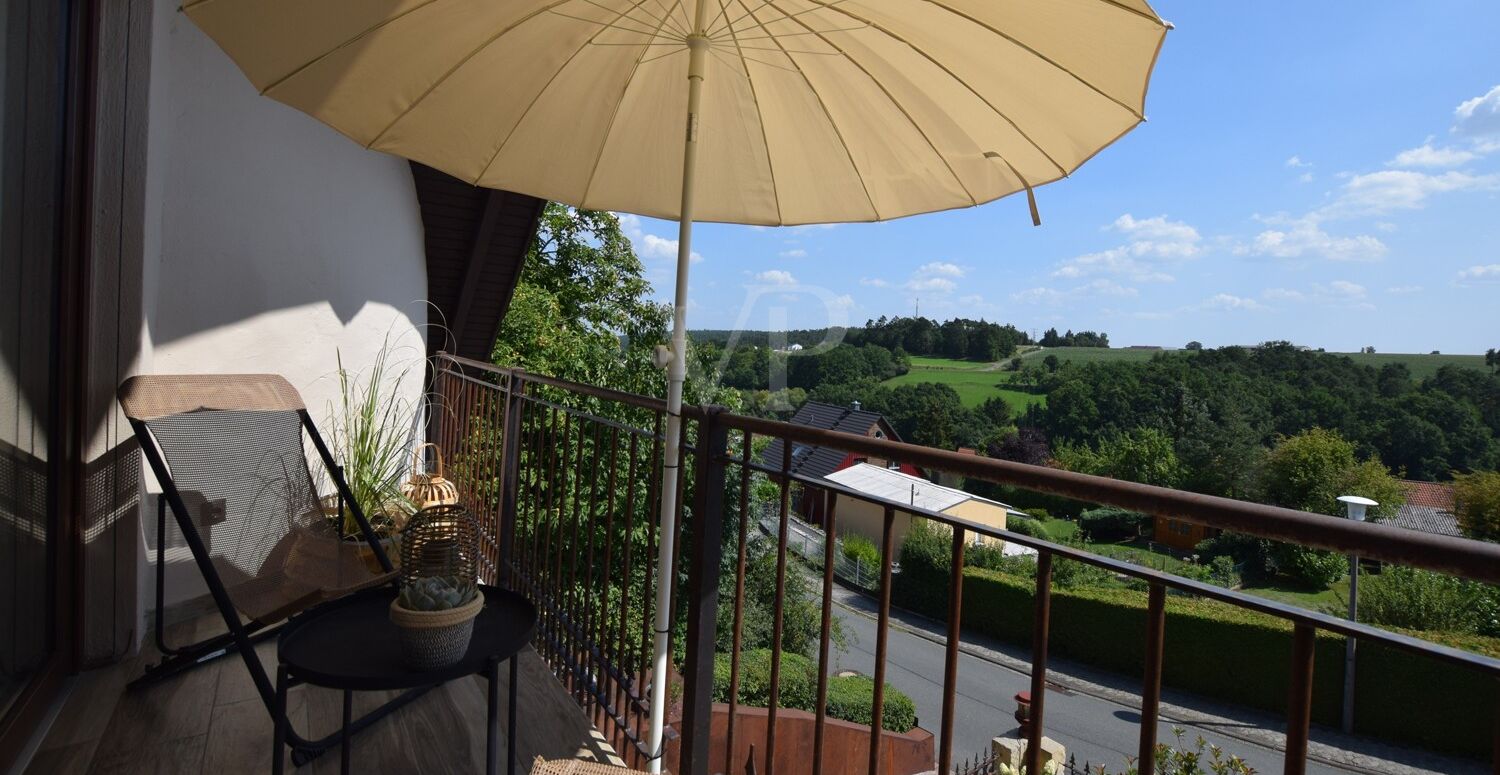 Balkon mit Ausblick