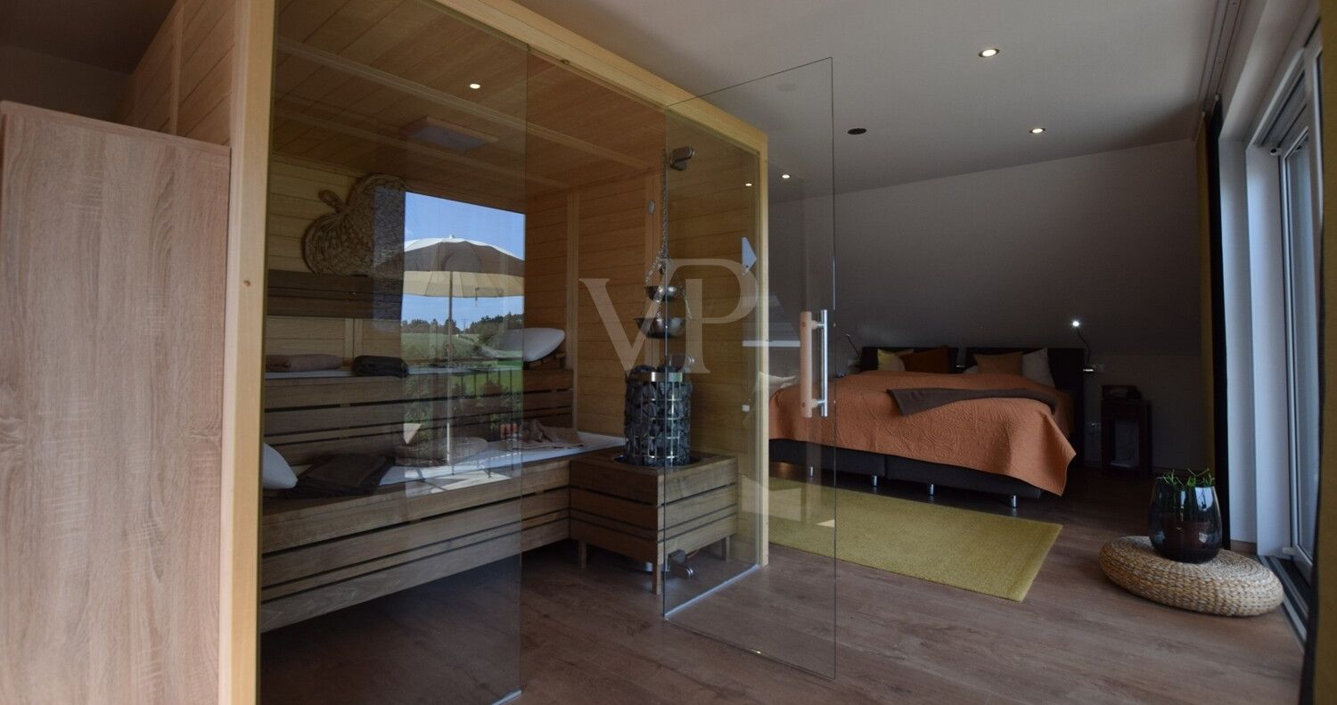 Schlafzimmer Sauna