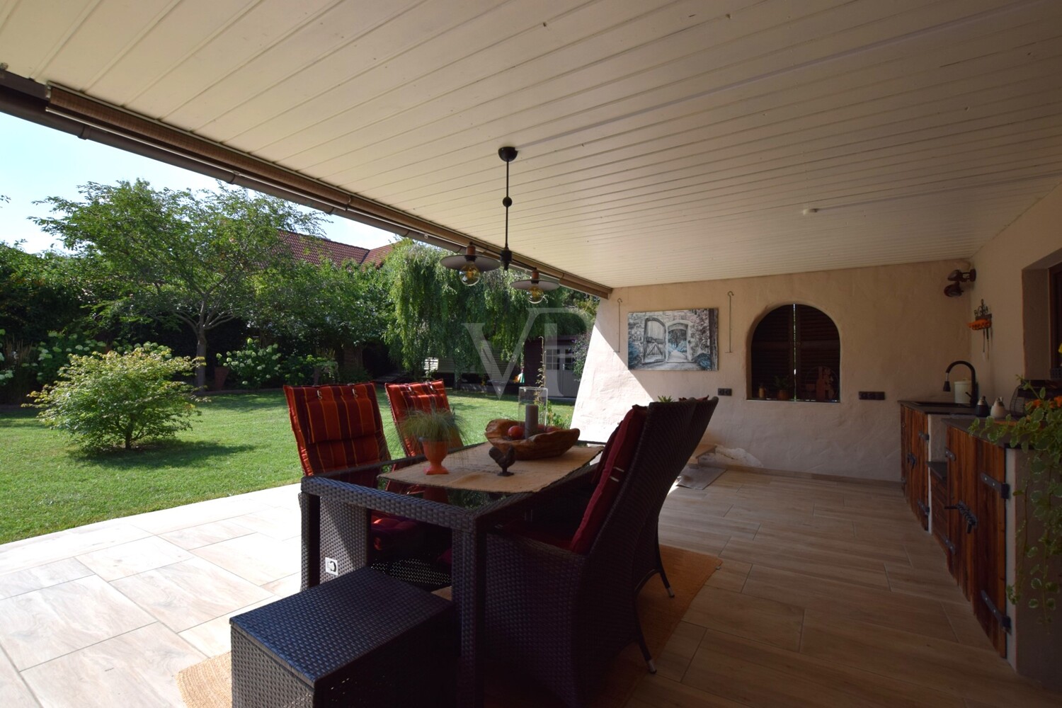 Terrasse überdacht/Outdoorküche