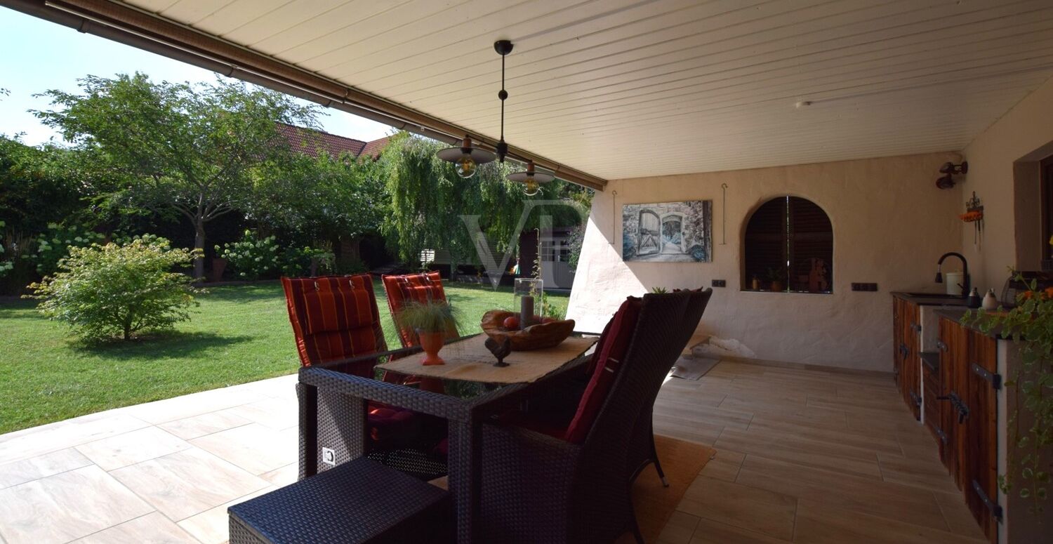 Terrasse überdacht/Outdoorküche