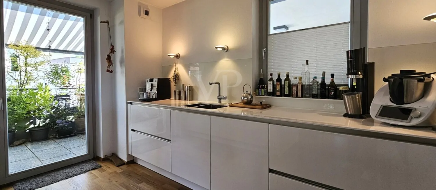 Küche Zugang Dachterrasse