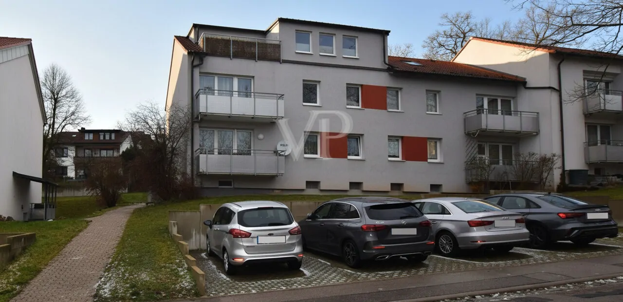 4-Zimmer Wohnung mit Balkon - zentrumsnah in ruhiger Lage inkl. Stellplatz