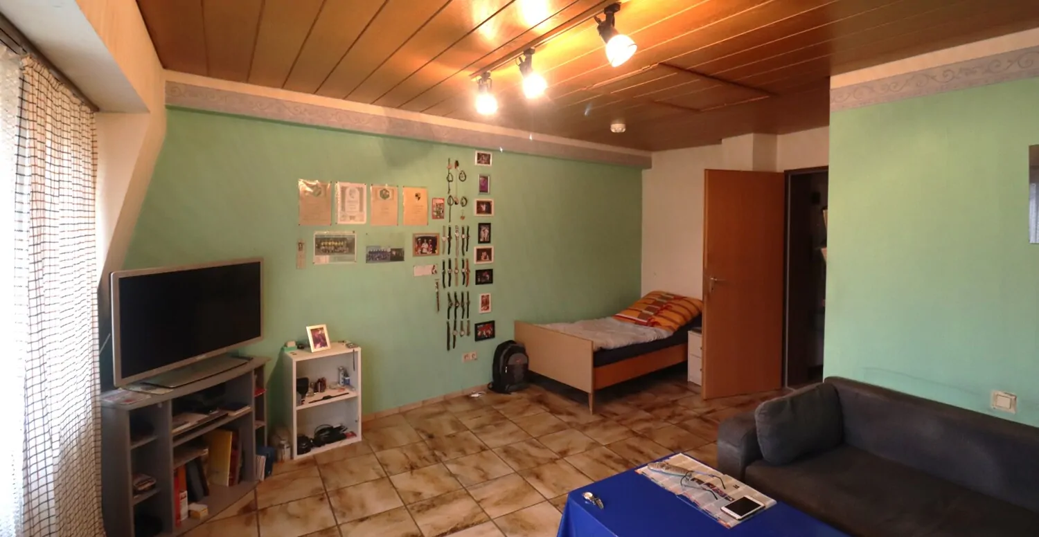 Wohn/Schlafzimmer EG