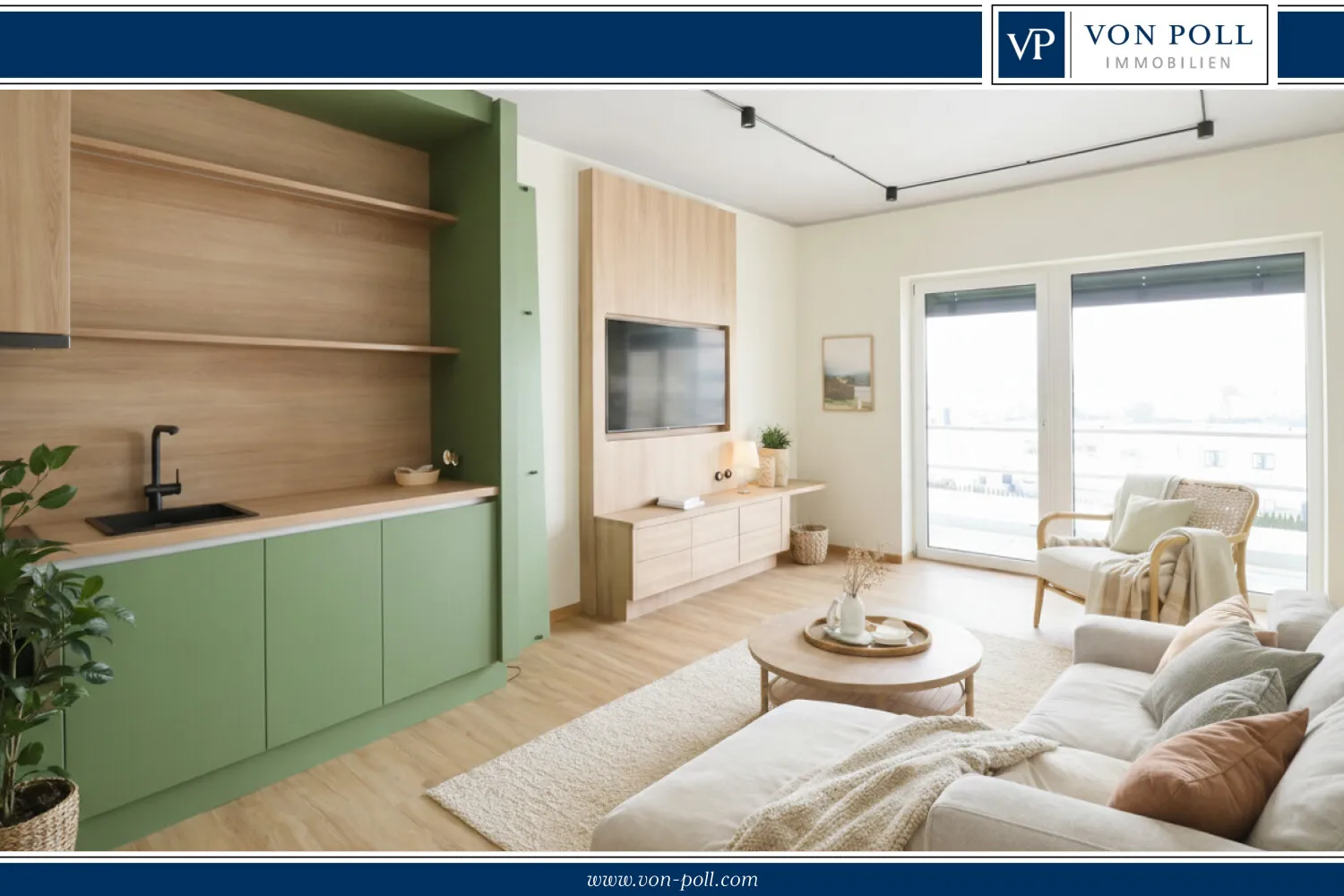 Hochwertiger Neubau in gesuchter Lage Dinkelsbühls! 3-Zimmer Etagenwohnung mit Einbauküche