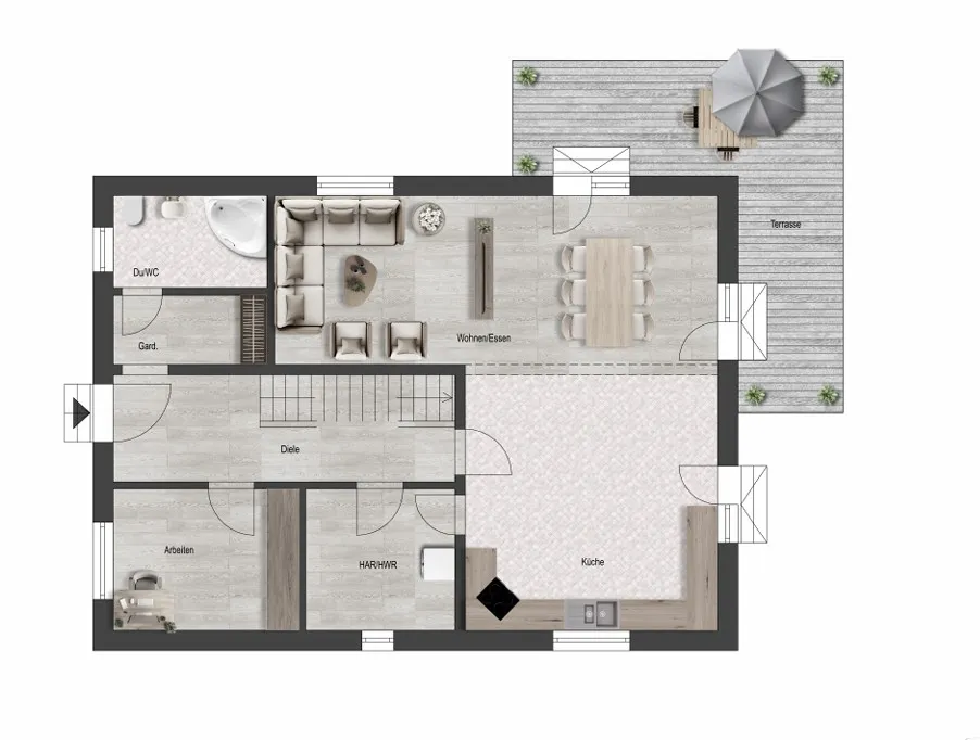 Grundriss EG