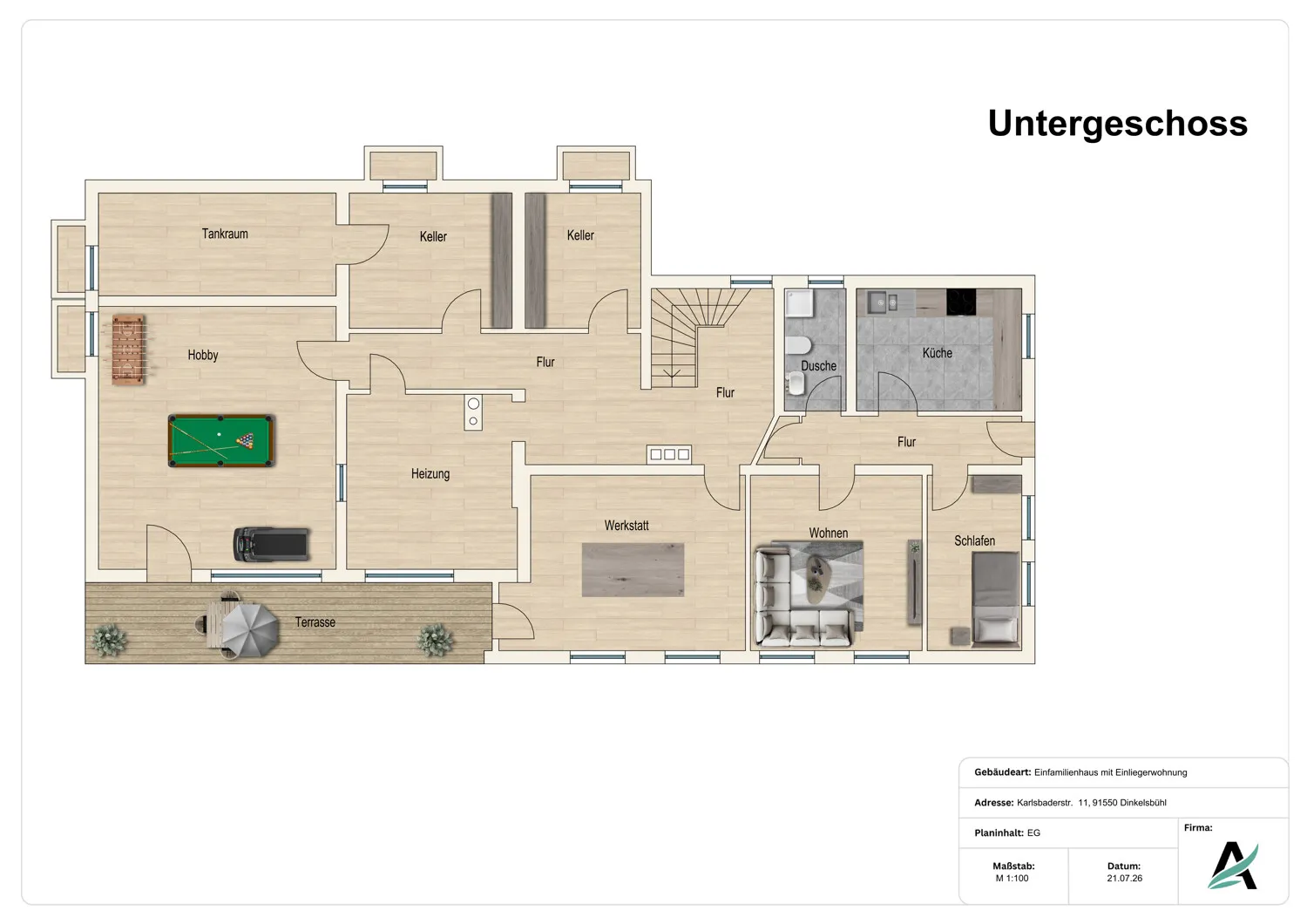 Grundriss UG