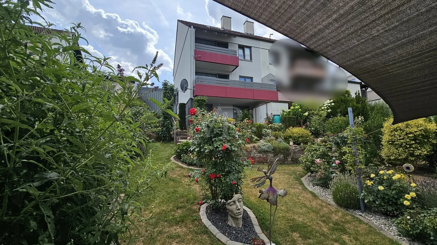 Hausansicht Gartenseite