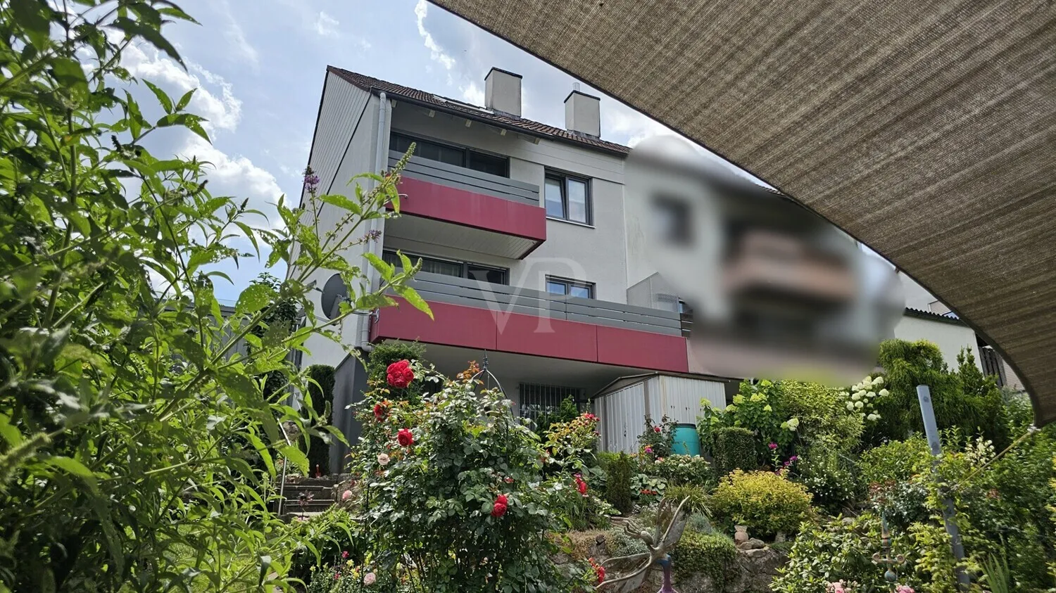 Hausansicht Gartenseite