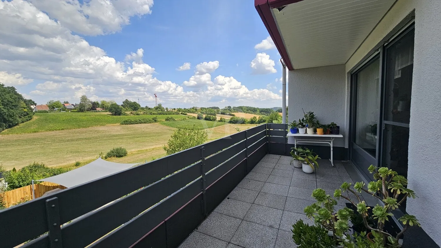 Balkon Wohnzimmer EG