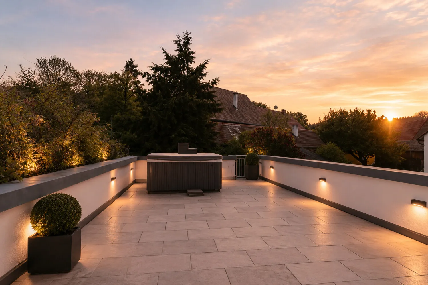 Gestaltungsvorschlag - Dachterrasse
