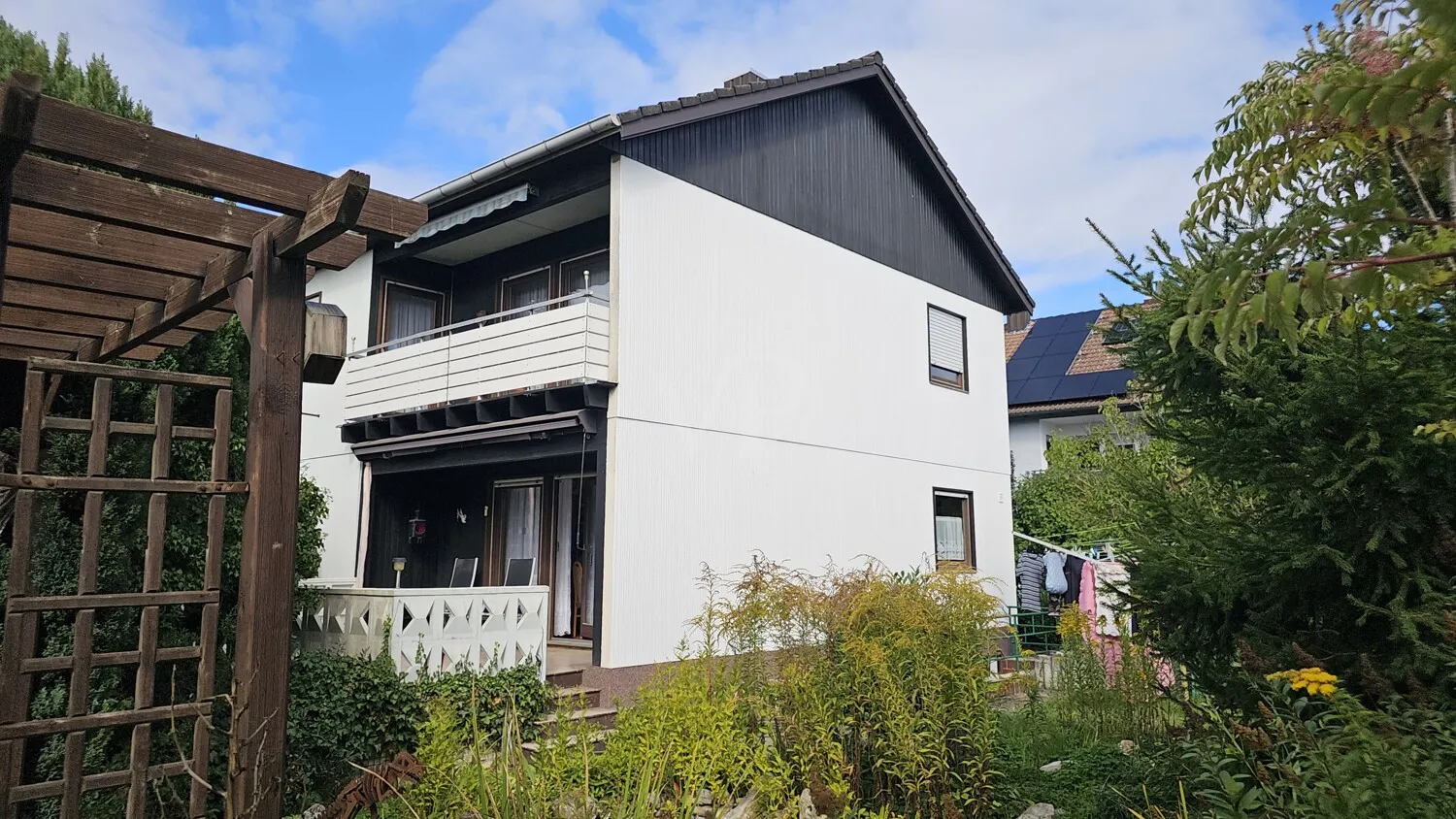 Hausansicht Gartenseite