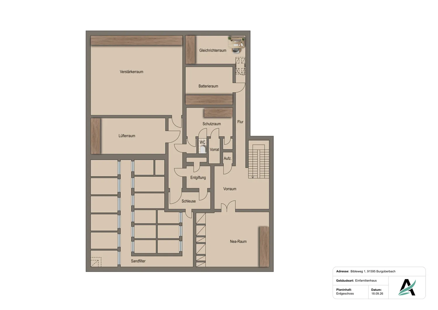 Grundriss UG Anlage