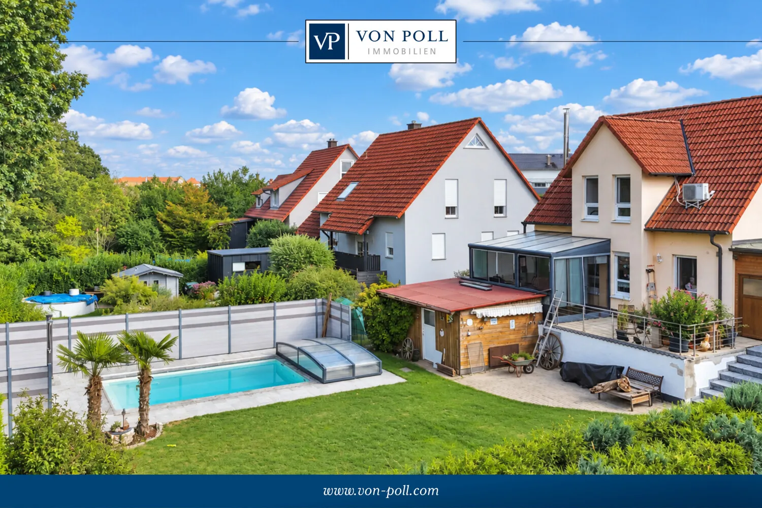 Gemütliches Einfamilienhaus in traumhafter Waldrandlage mit Pool und Urlaubsfeeling!