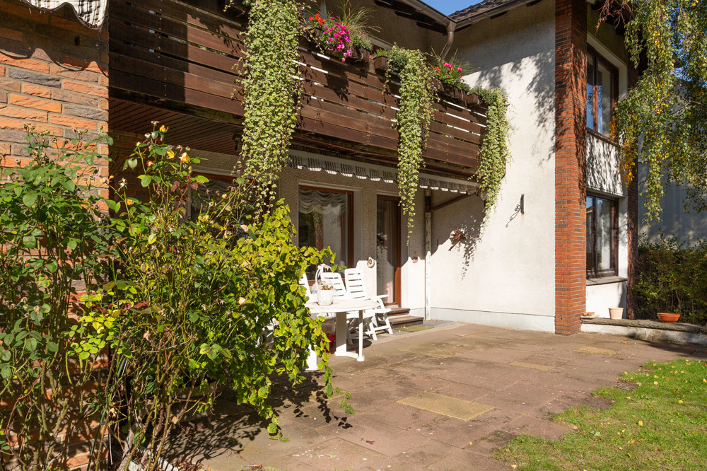 Sonnige Terrasse