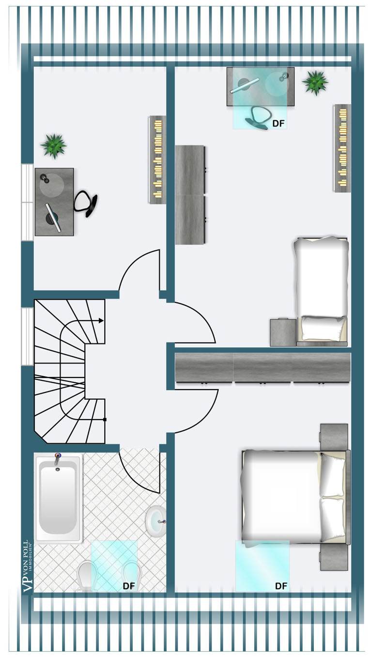 Grundriss Dachgeschoss