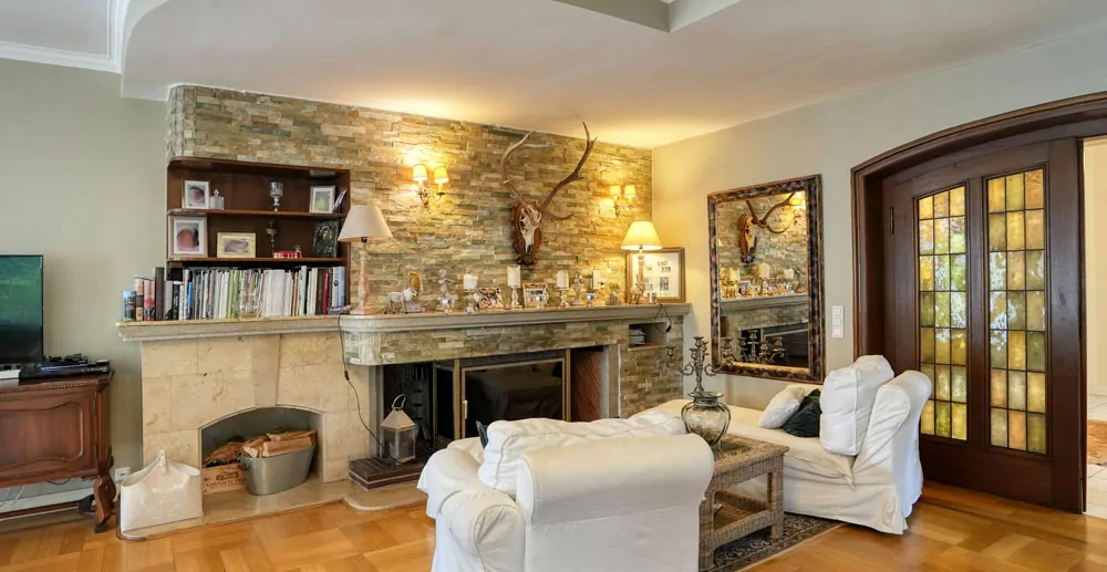 Kamin im Wohnbereich