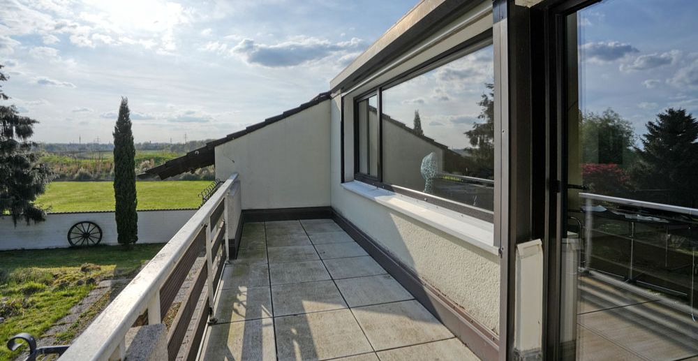 Balkon im Obergeschoss