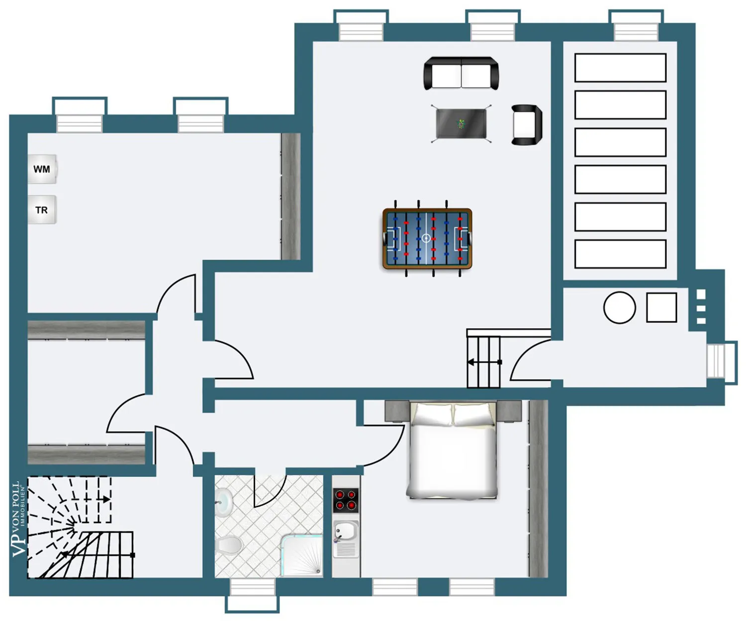 Grundriss Untergeschoss