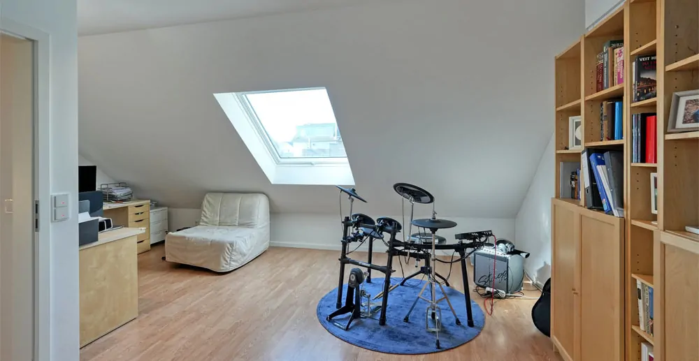 Studio im Dachgeschoss