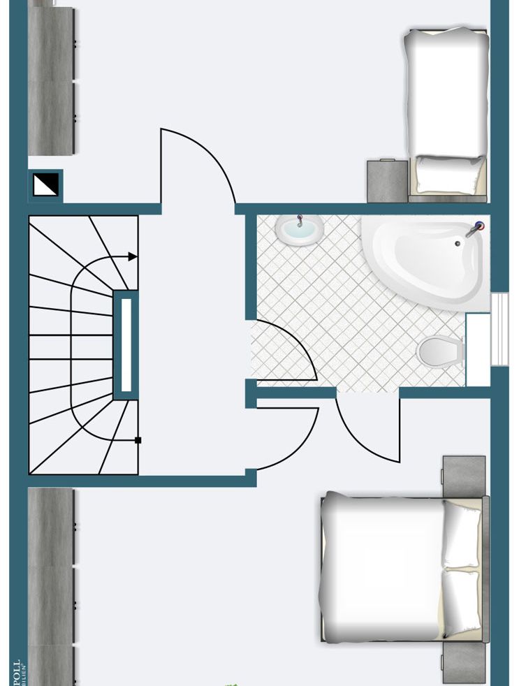 Grundriss Obergeschoss