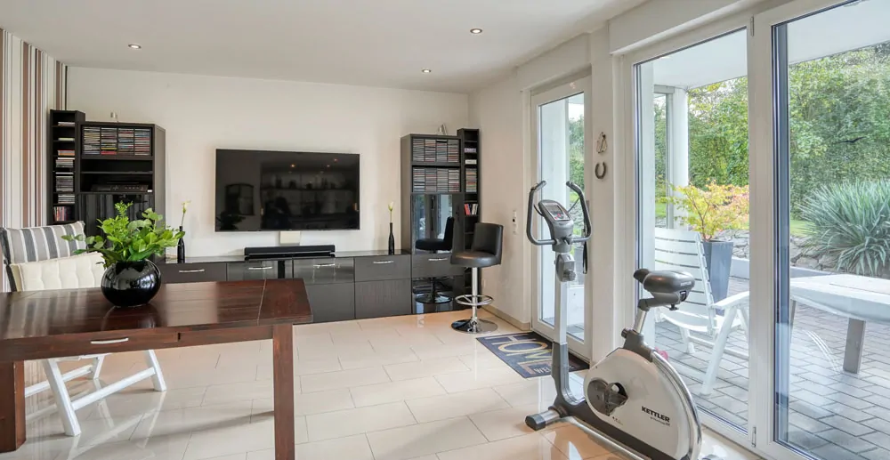 Zimmer im Gartengeschoss