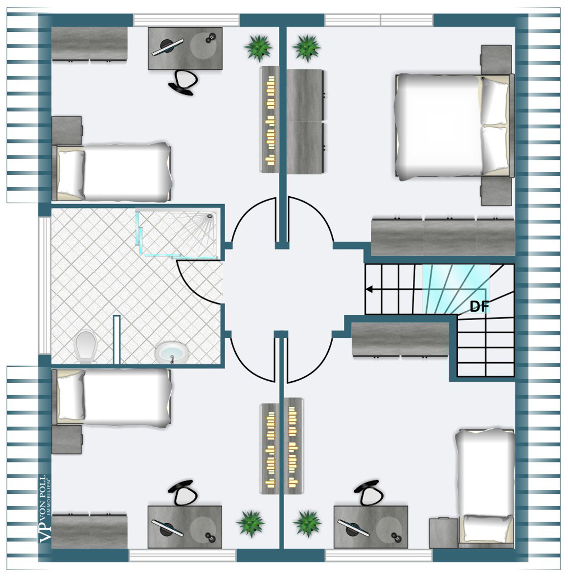 Grundriss Dachgeschoss