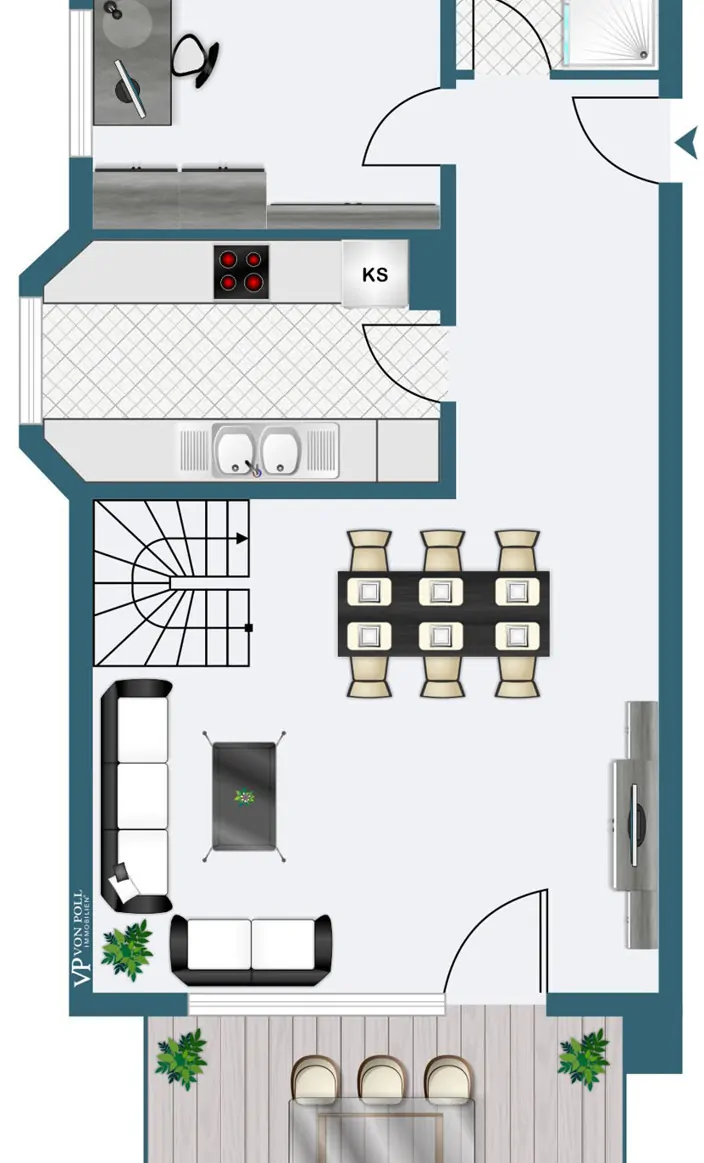 Grundriss Erdgeschoss