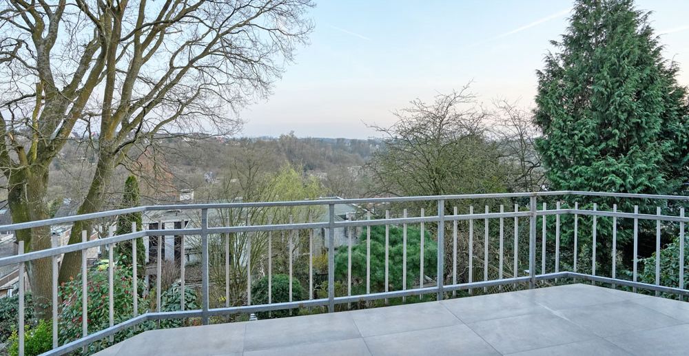 Aussicht vom Balkon