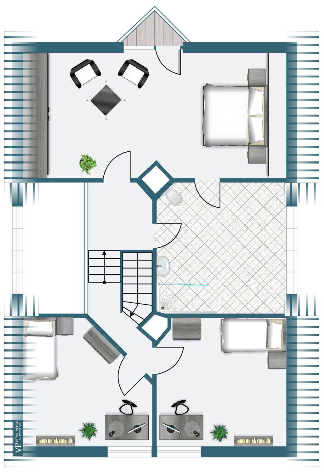 Grundriss Dachgeschoss