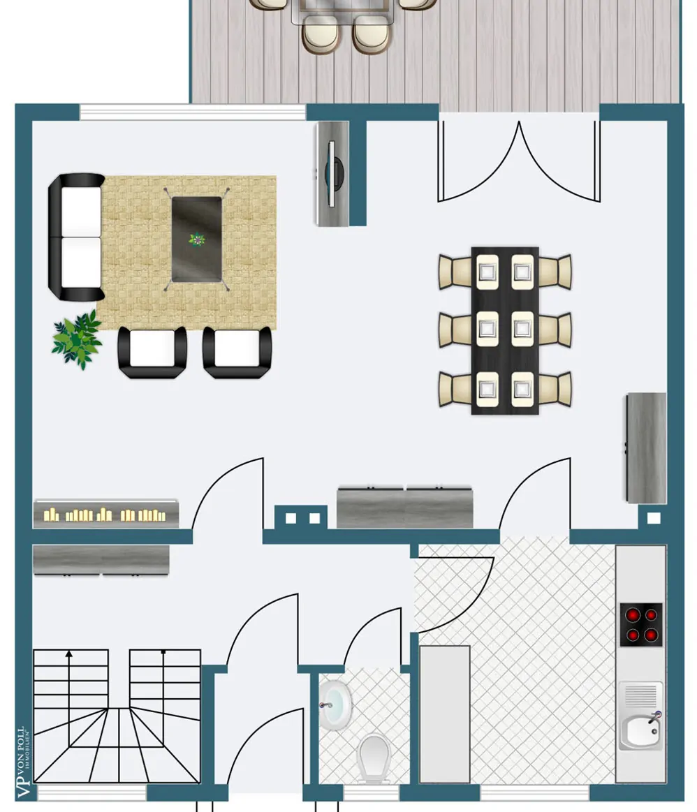 Grundriss Erdgeschoss